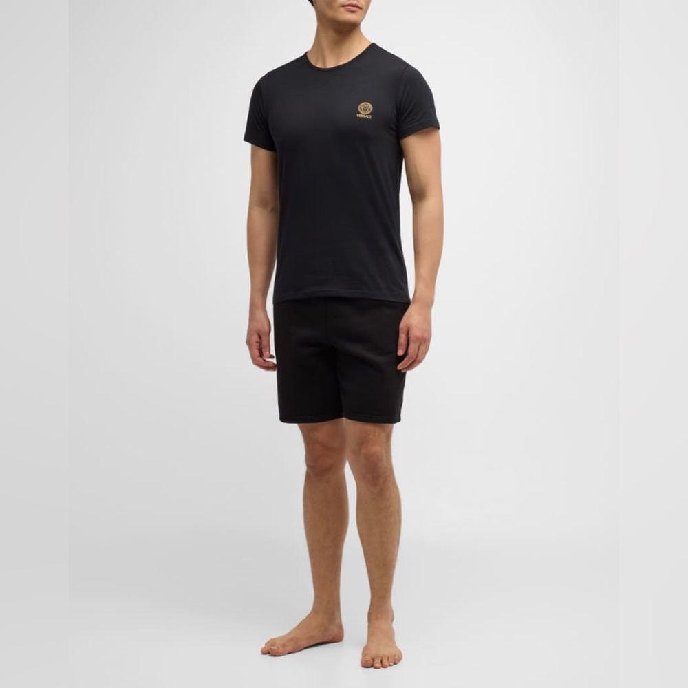 Versace Men's Medusa Jersey T-Shirt, Size 5 USMedium, $125